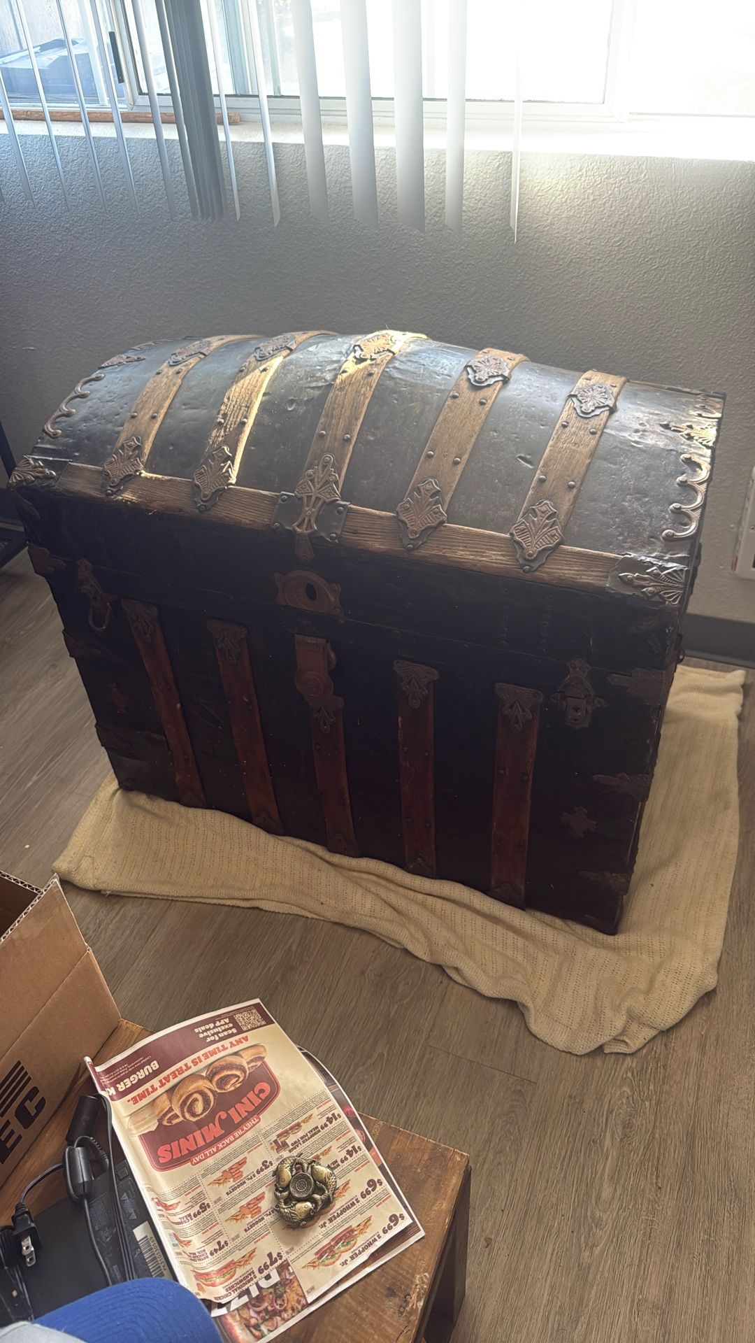 Vintage Travel Trunk 