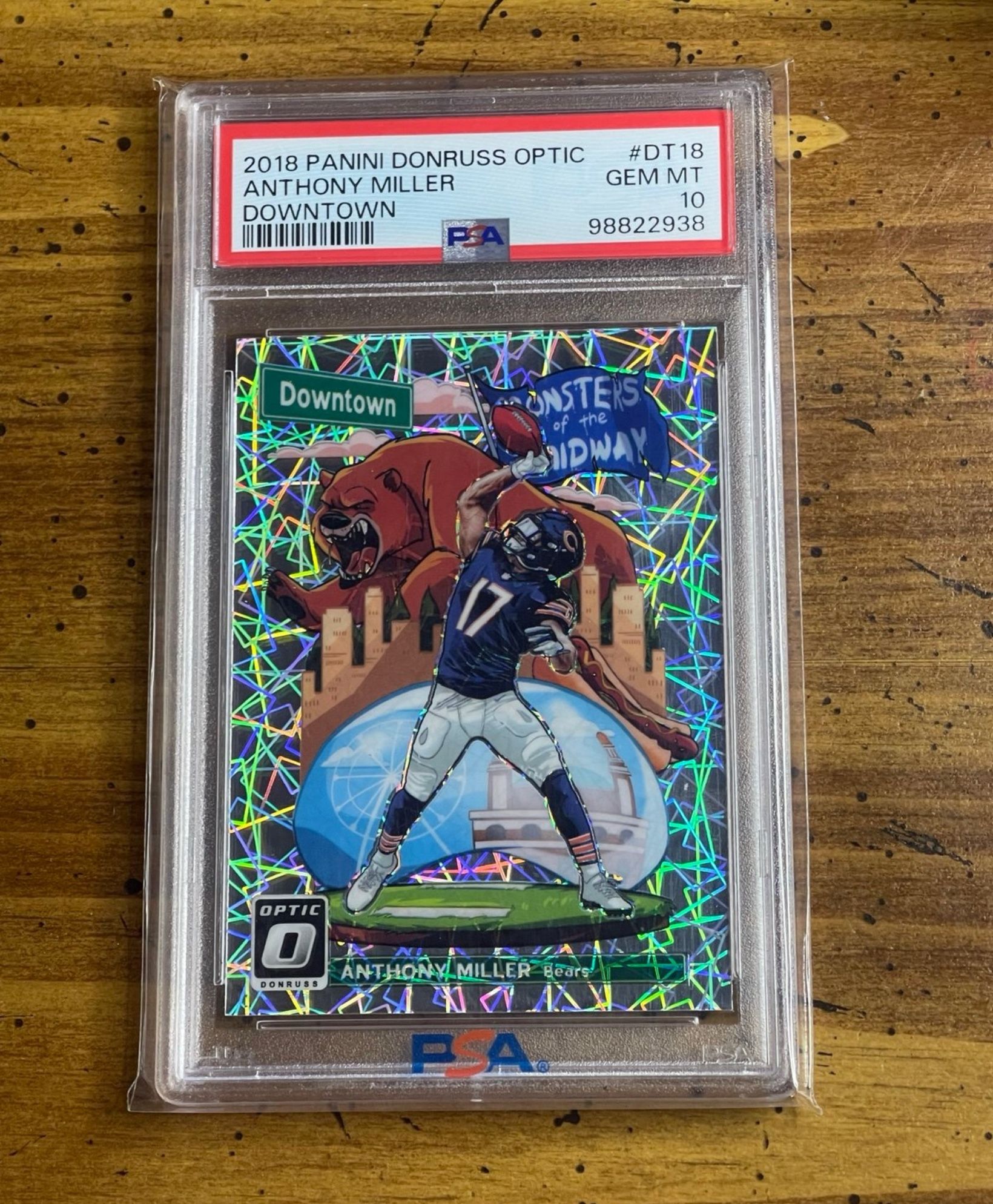2018 Anthony Miller Downtown! PSA 10