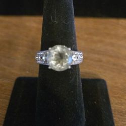 Genuine Green Fluorite Ring 