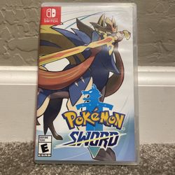 Pokemon Sword Nintendo Switch Game and Case