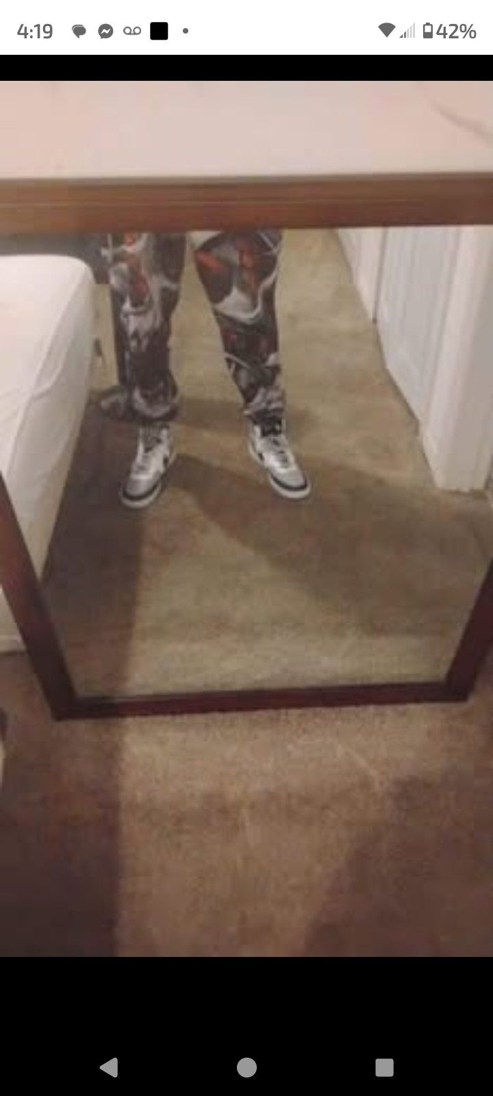 Bedroom Mirror/Shoes