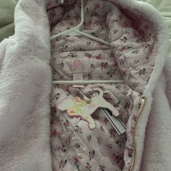 NWT Pink Love Shack Fancy Bomber Jacket XL Size 