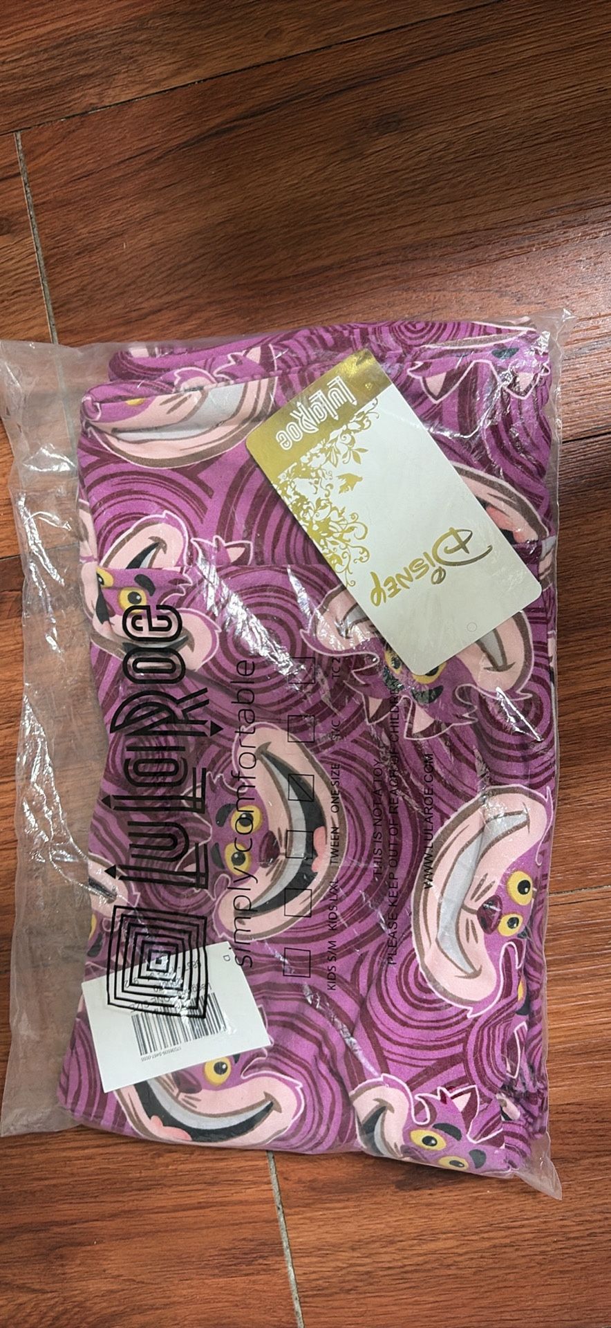 Disney LulaRoe Cheshire Cat Leggings