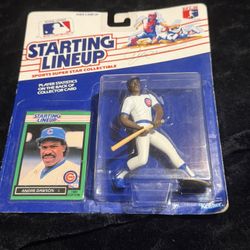 Andre Dawson Signed Starting Lineup 