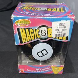 Vintage Mattel Magic 8 Ball Game
