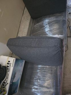 Gray Fabric Sofa Couch