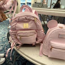 NEW- Disneyland Resort Pink Minnie Backpack Valentines Day 