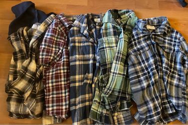 Lot of boys size 8 long sleeved shirts