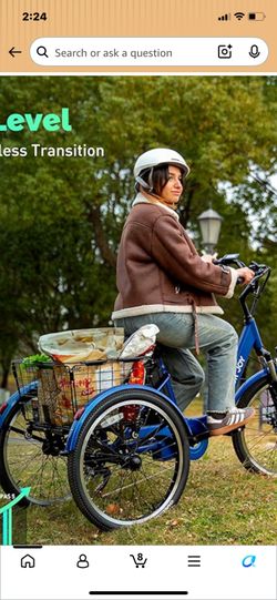 Fathers Day great Present Tricycle  E Bike