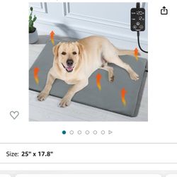 New Heated Dog Bed 