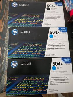 HP LaserJet Toner Cartridge Lot of 3