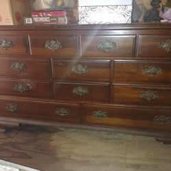 Large Dresser With Mirror