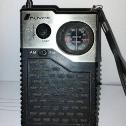 Vintage Transistor Radio Nuvox