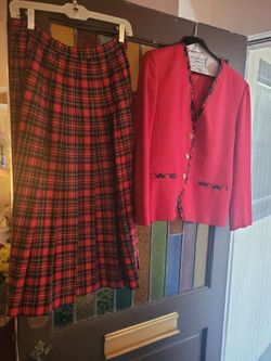 Red Skirt and Coat
