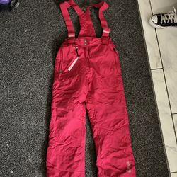 Snow Pants, Overalls Kids Size 12