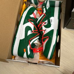 Nike Dunk Low Off White Pine Green