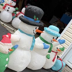 Big 6 In One Blow Up.  75.   