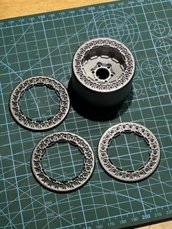 1/10th Scale RC Beadlock Rings 