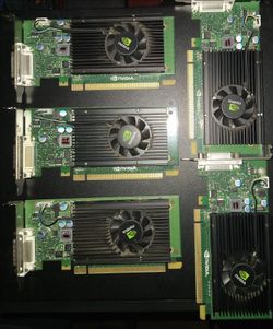 Nvidia NVS Low Profile Graphics Card Like New Unused Condition