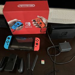 Nintendo Switch & Animal Crossing (less than 1 month use)