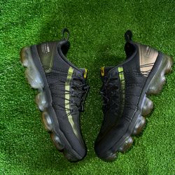 Nike VaporMax Run Utility Black Neon Green