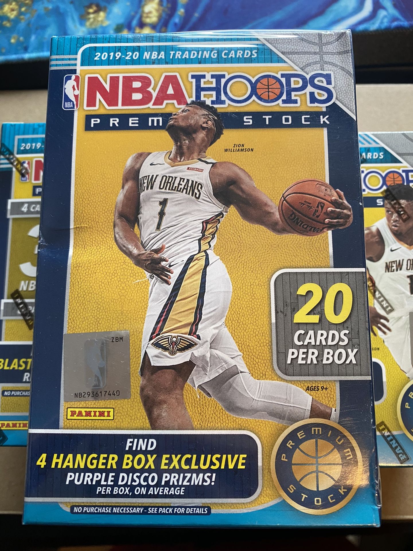  2019-20 Panini NBA Hoops Premium Stock