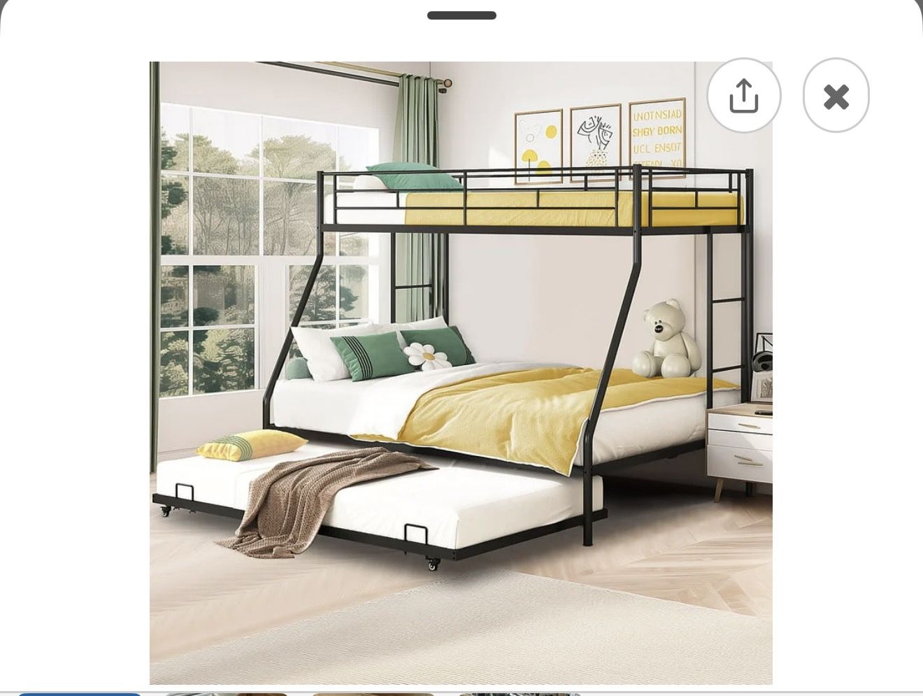 Bunk Bed With Trundle