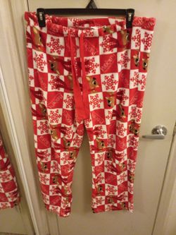 Rudolph the Red-Nosed Reindeer Fleece Pajama Pants