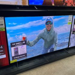 LG 75 inch QNED 4K Smart TV with Quantum Technology includes Store Warranty And Financing Available!