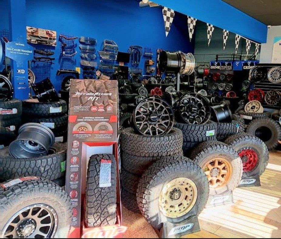We Offer Finance On Wheels Tires Accessories Suspensions Audio Triple-X Seats & Nrg Detachable Steering Wheel Kits For Cars Truck Jeep Suv UTV SXS