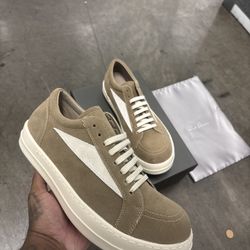 Rick Owen Suede Canvas 