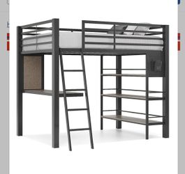 Kids Loft Bed With Desk