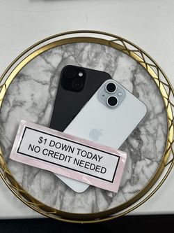 Apple IPhone 15 6.1 -PAYMENTS AVAILABLE-$1 Down Today 