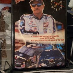 Dale Earnhardt Wall Clock