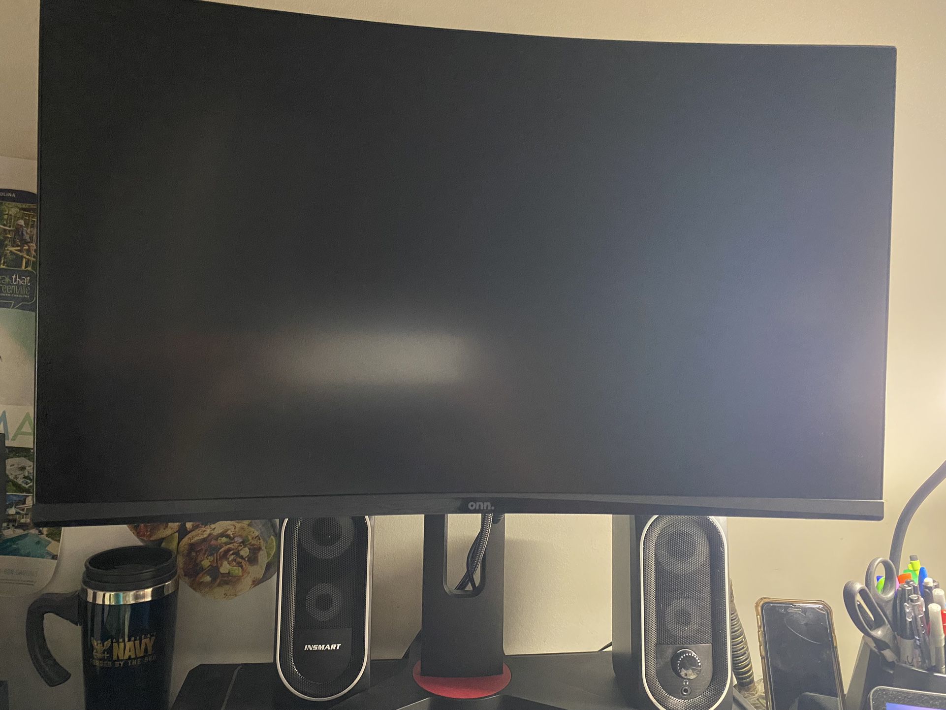 ONN. 27 inch Curve Gaming Monitor