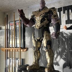 Avengers Endgame Thanos Figure Statue Collection Gifts Statue Marvel Deluxe Ver