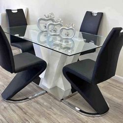 New Dining Set In Box - Finance Available- Unbeatable Prices!