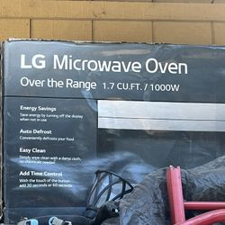 LG microwave oven 