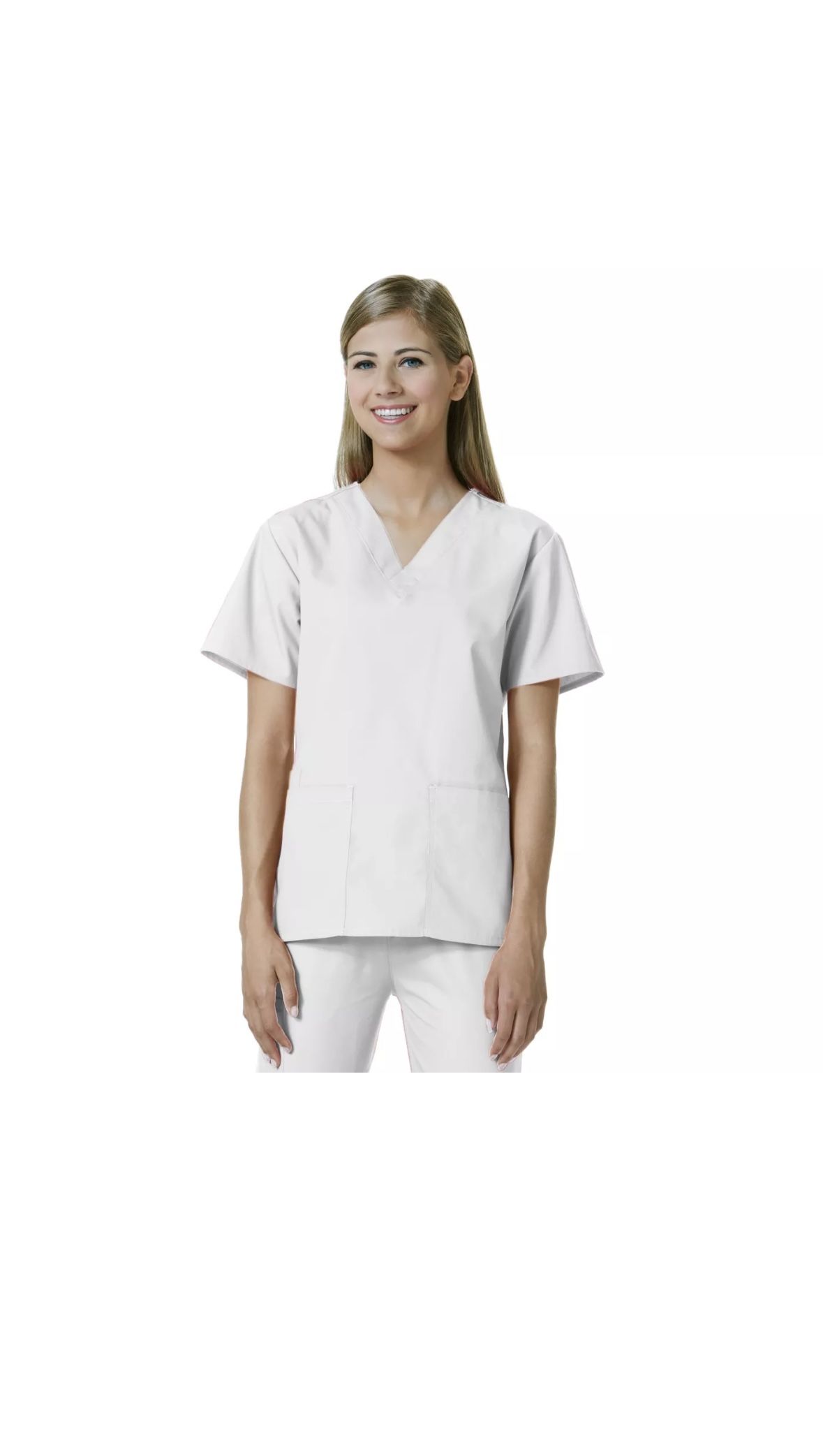 Maevn XS White Scrubs 