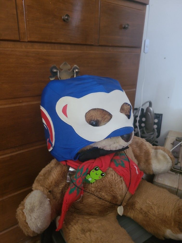 Luchador Cubs Mask