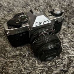 Canon ae-1 film camera