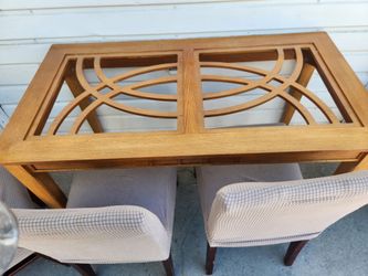 Free table set w/4 chairs