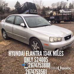 2003 Hyundai Elantra 134k miles