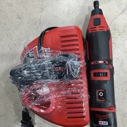 M12 12V Lithium-Ion Cordless Brushless Rotary Tool with (1) 2.0 Ah Battery Pack and Charger