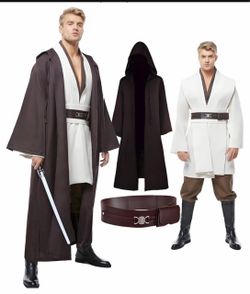 Star Wars Adult Obi-Wan Kenobi Cosplay (New)