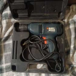 Black & Decker 0-1350 Rpm Drill.