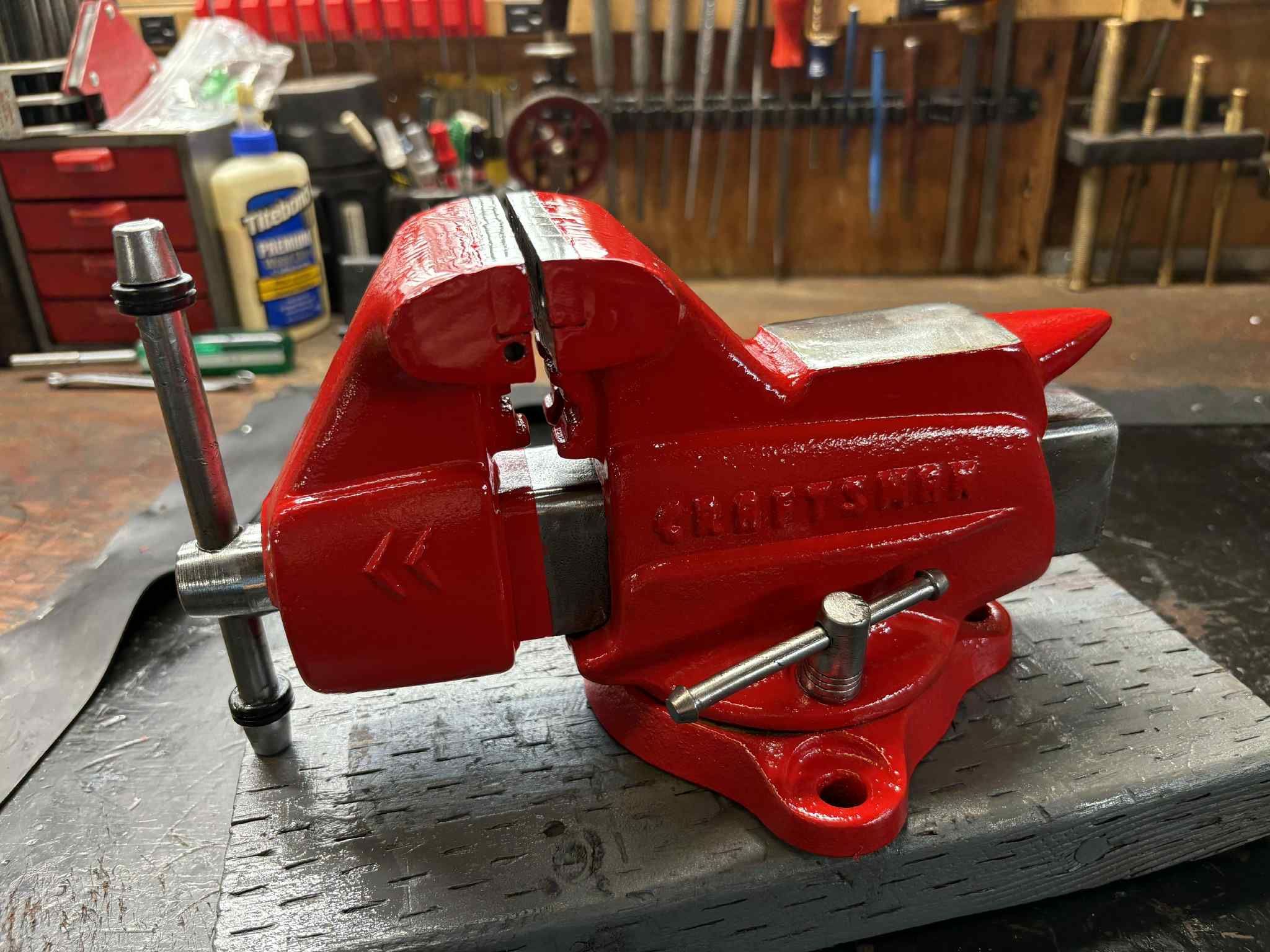 Vintage USA Craftsman Vise