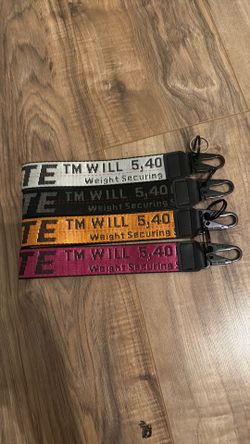 Off white key chains