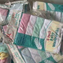 Baby Washcloths 390 (65 sets Of 6)