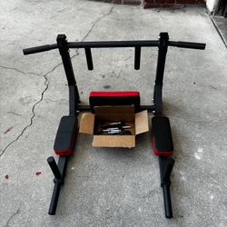New wall mounted chin up dip bar with hardware
